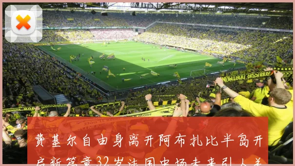 费基尔自由身离开阿布扎比半岛开启新篇章32岁法国中场未来引人关注