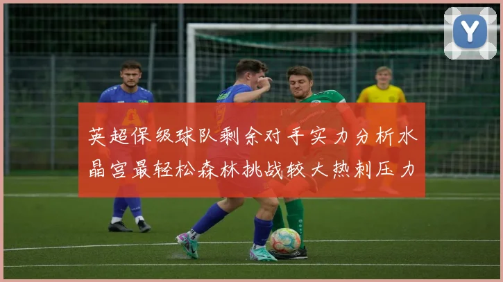 英超保级球队剩余对手实力分析水晶宫最轻松森林挑战较大热刺压力中等